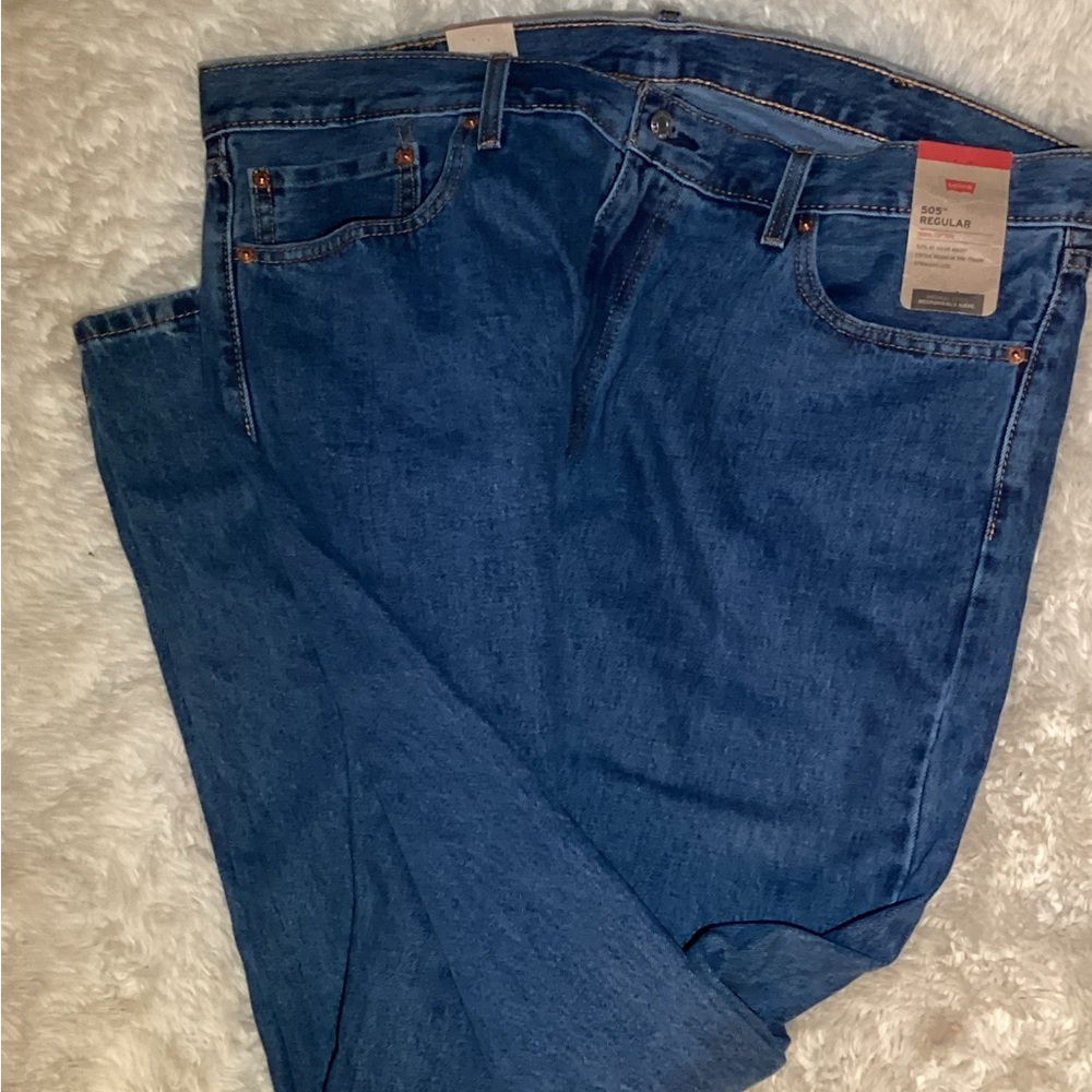 Levi's Men's Blue Straight Jeans size “40X34” - Picture 7 of 8